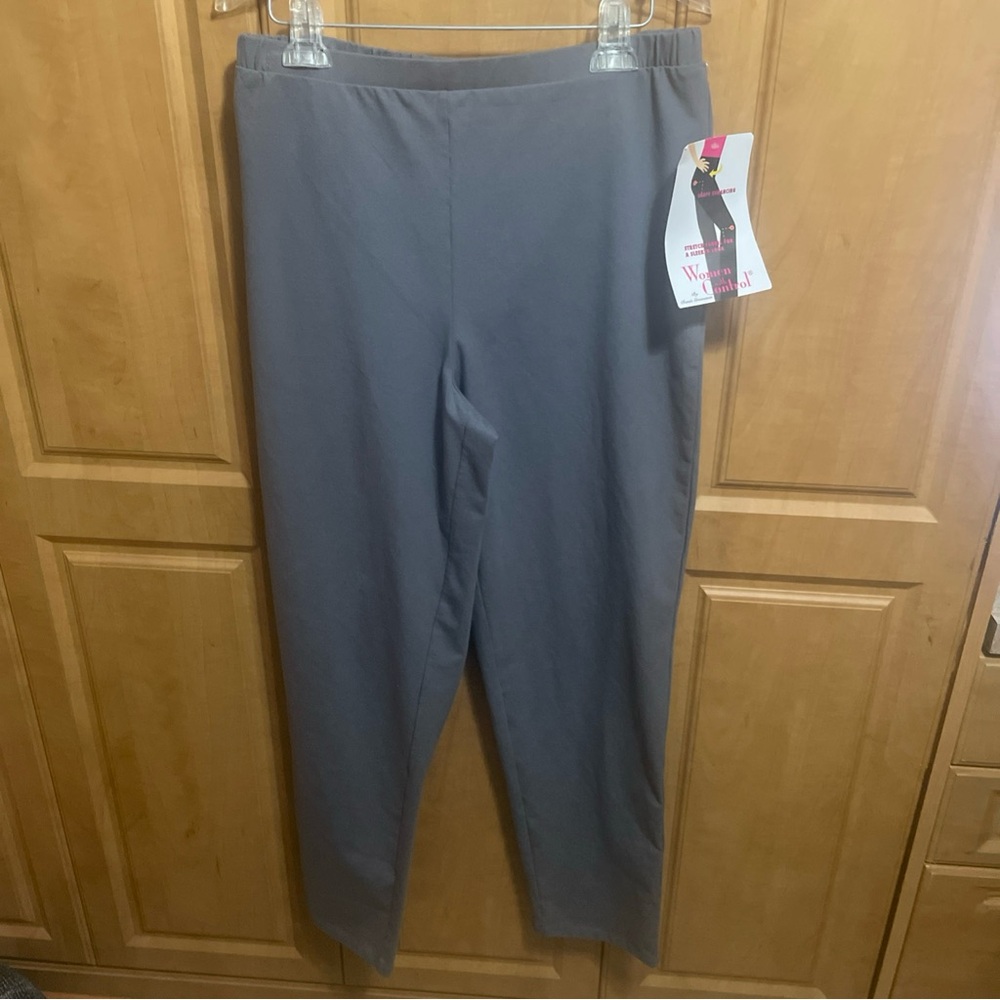 Women with Control Charcoal Pants